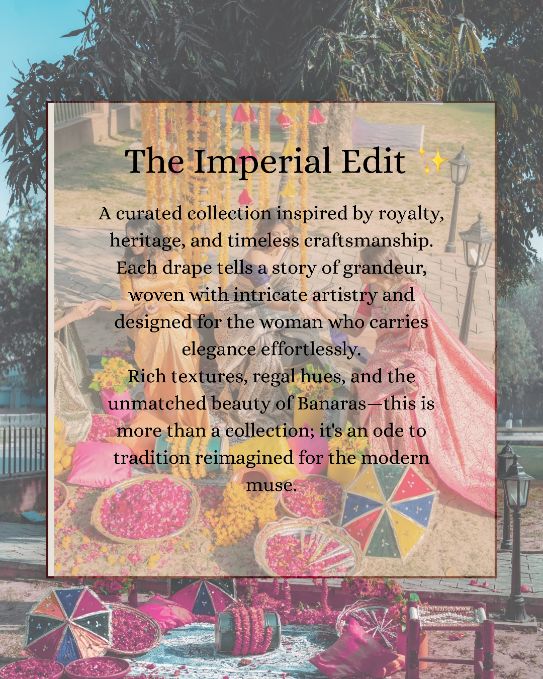 Imperial Edit - Handwoven Banarasi Sarees