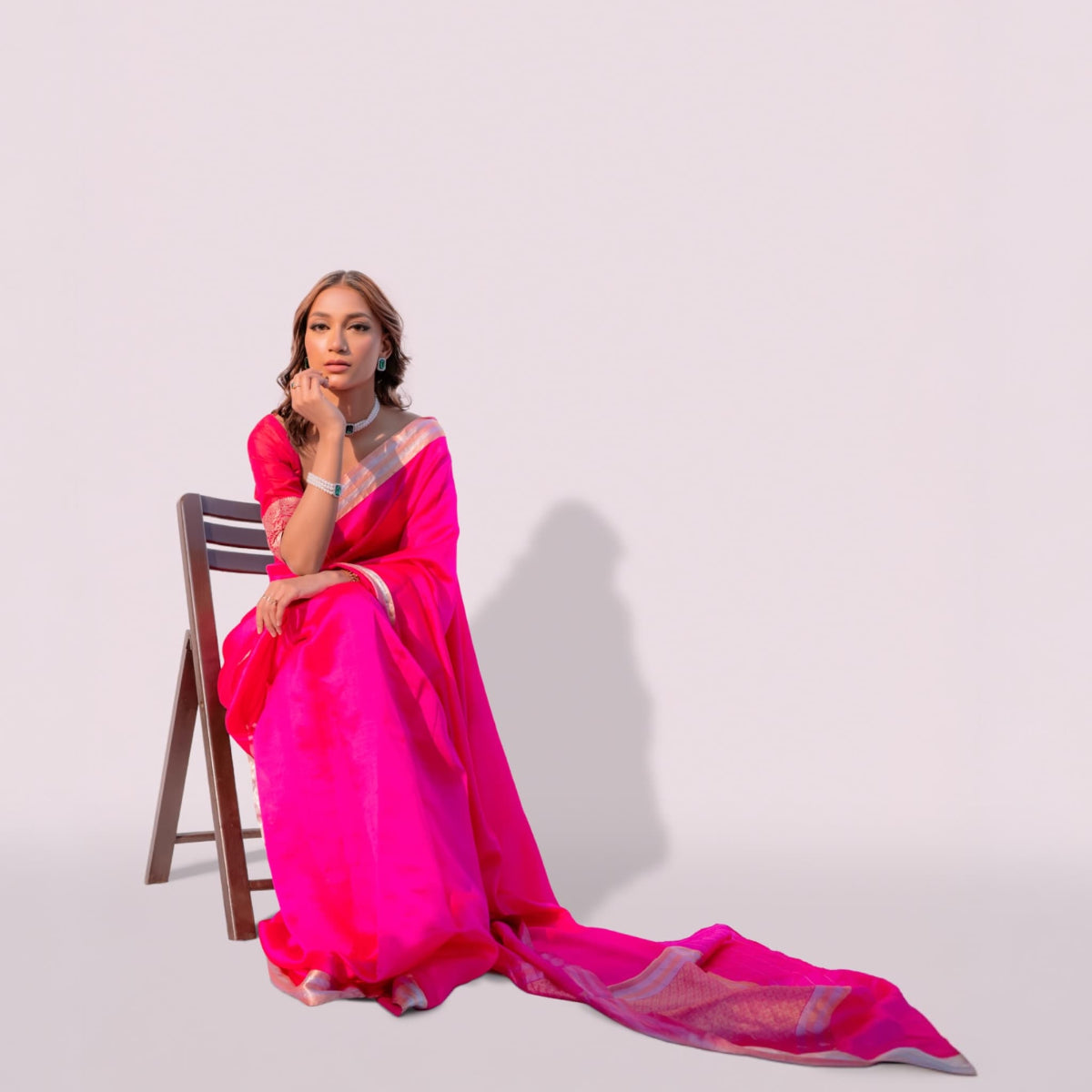 Sacred Hues 1.3 | Handwoven Banarasi Saree