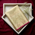 Ivory Whisper 1.1 | Handwoven Banarasi Saree