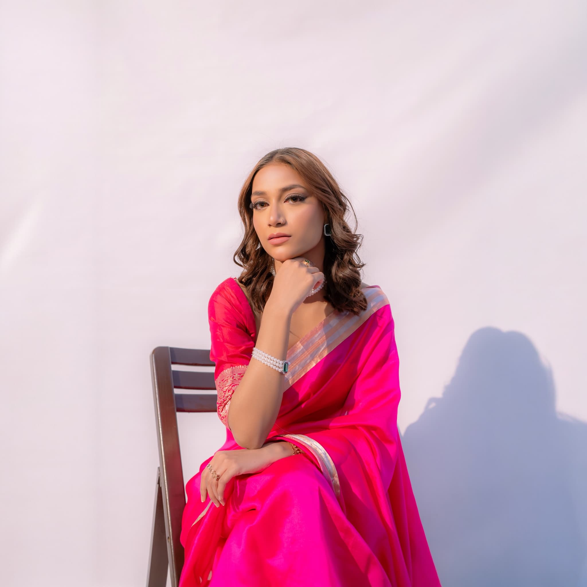Sacred Hues 1.3 | Handwoven Banarasi Saree