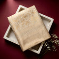 Pure handwoven banarasi saree on tray