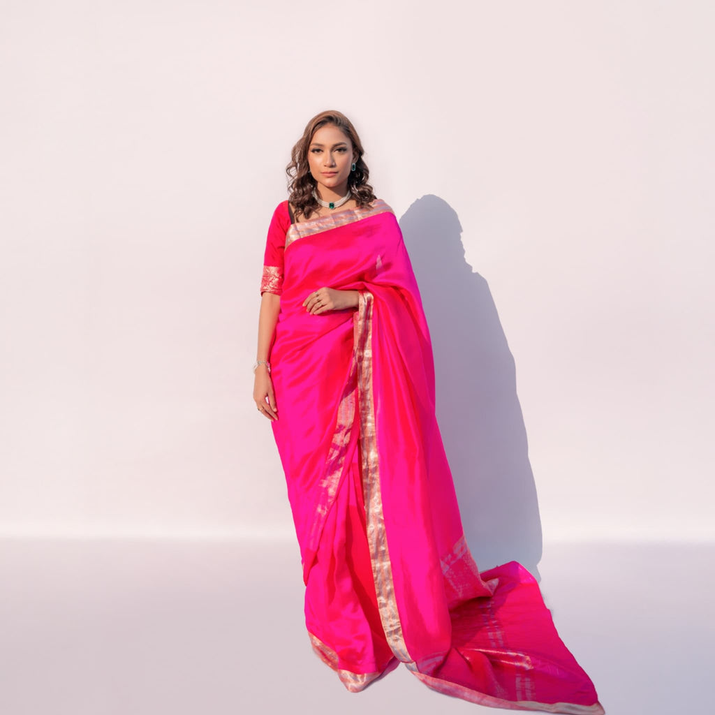 Sacred Hues 1.3 | Handwoven Banarasi Saree