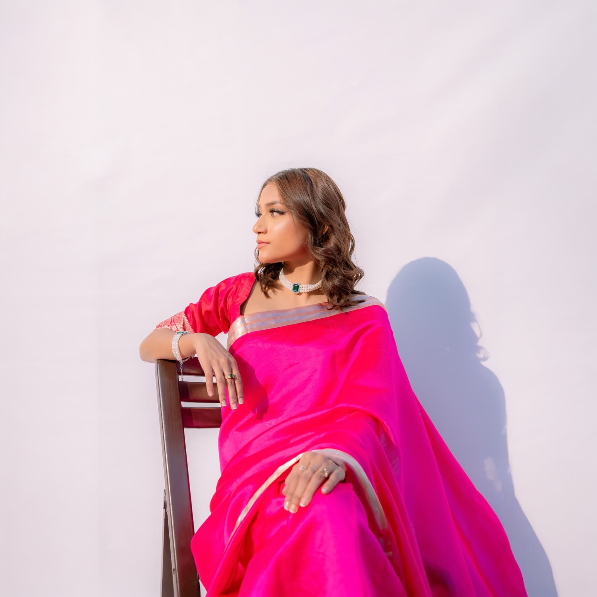 Sacred Hues 1.3 | Handwoven Banarasi Saree