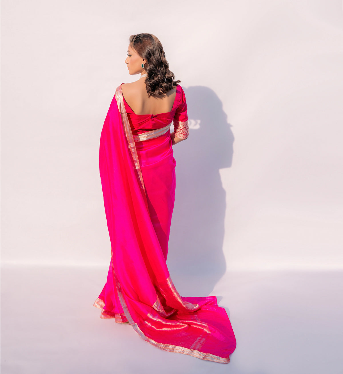Sacred Hues 1.3 | Handwoven Banarasi Saree
