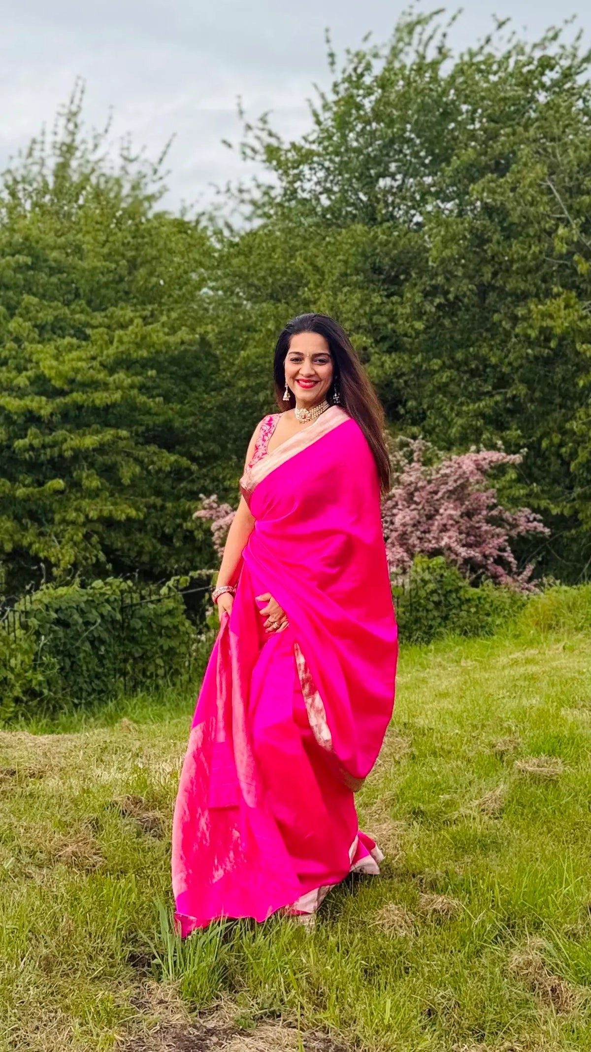 Sacred Hues 1.3 | Handwoven Banarasi Saree